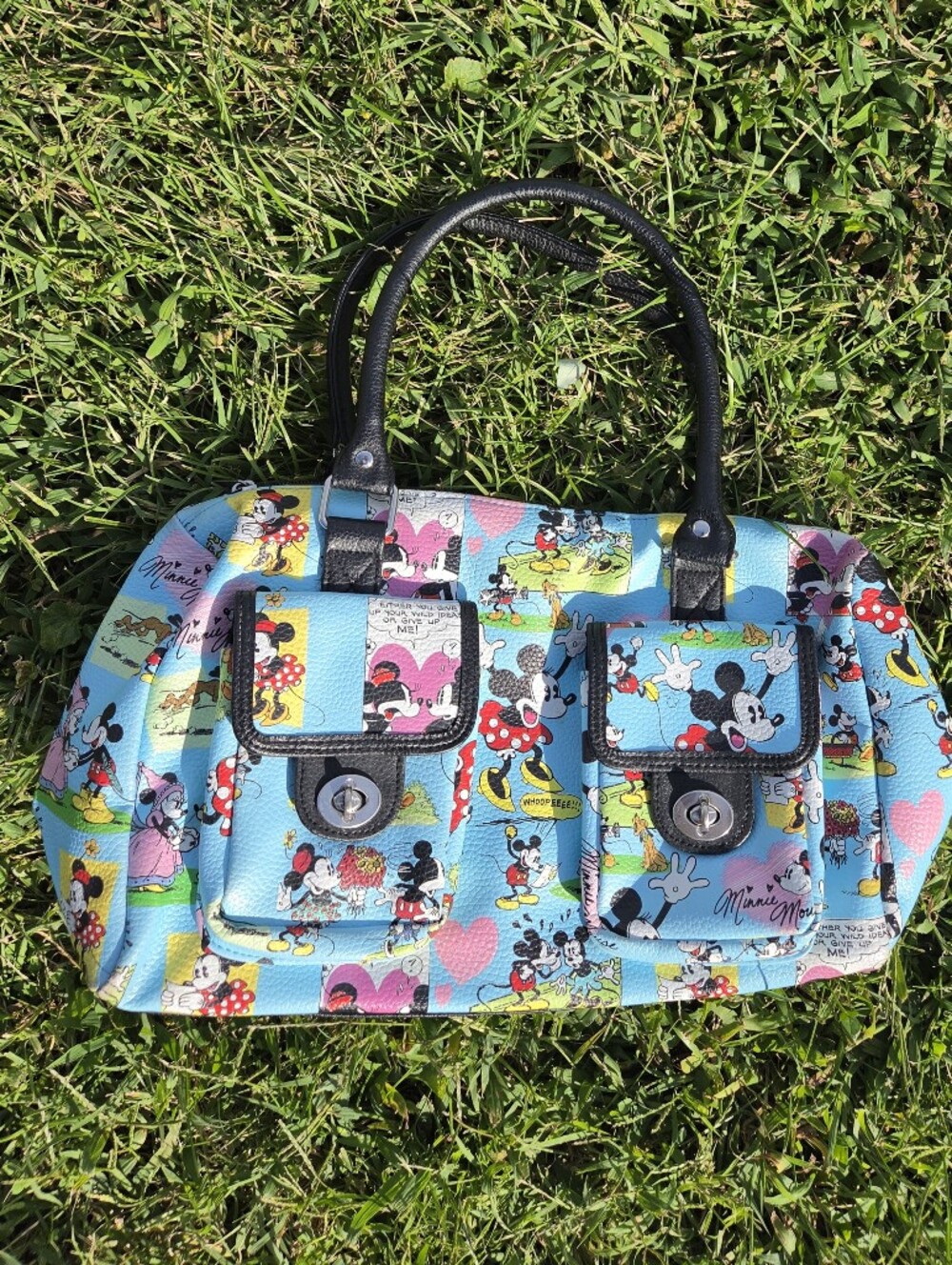 Disney Mickey & Minnie Comic Strip Handbag
